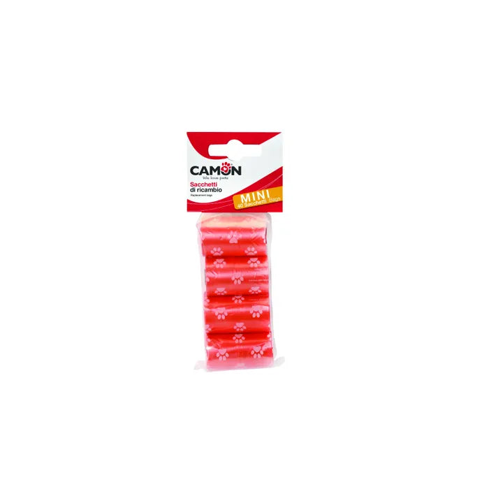 Camon Sacchetti Ricambio Mini 4x10 Colorati per Cani Camon Sacchetti Ricambio Mini 4x10 Colorati per Cani